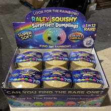 Load image into Gallery viewer, WRAPPED Glow in the Dark Rainbow Dumpling Chaser
