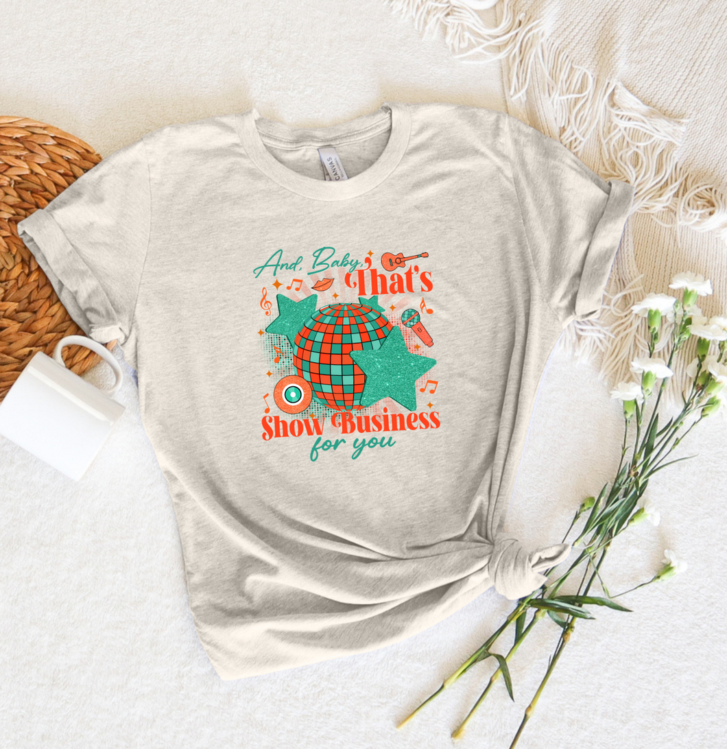 KIDS Life of a Showgirl That's Show Business T-Shirt