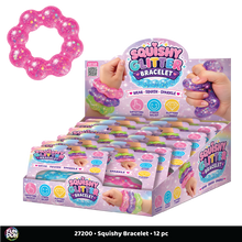 Load image into Gallery viewer, Fun Doh Squishy Sparkle Glitter Sensory Bracelet
