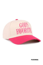 Load image into Gallery viewer, God's Favorite Two Tone Canvas Cotton Cap
