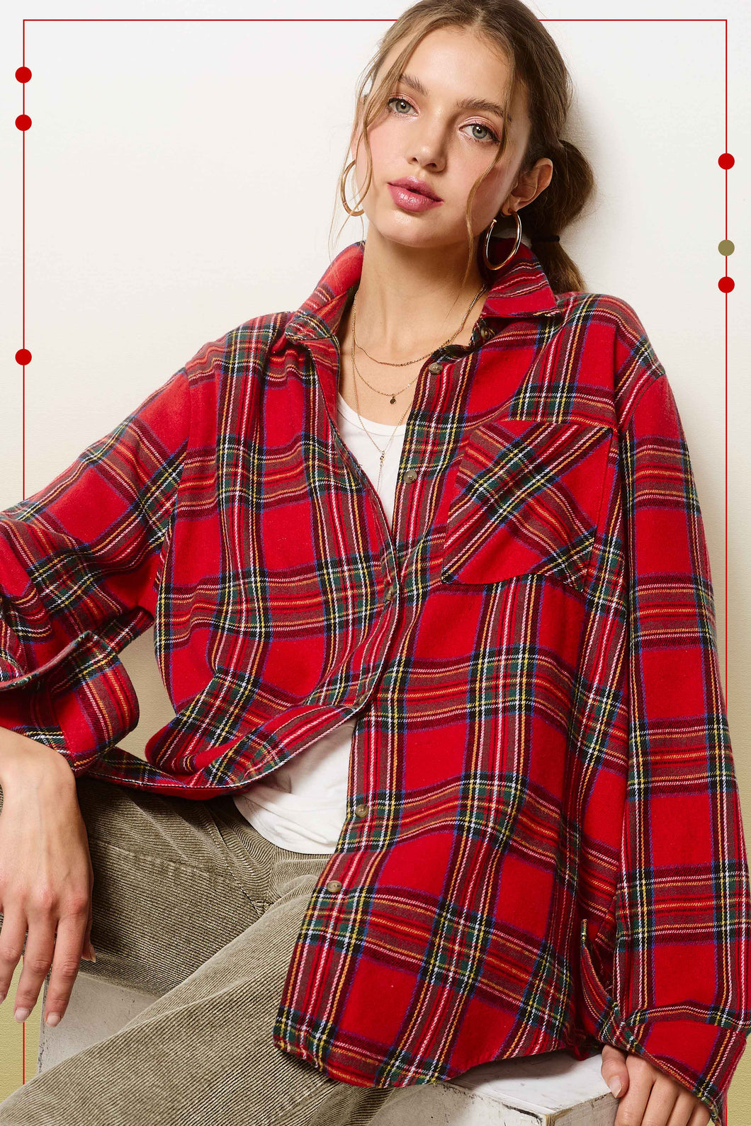 Julia Plaid Shirts