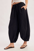 Load image into Gallery viewer, LAUREN  DRAWSTRING BALLOON PANTS
