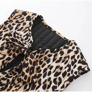 MacKenzie Leopard Vest