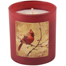Load image into Gallery viewer, Snowy Cardinal Candle
