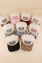 Load image into Gallery viewer, Let's Be Better Humans Two Tone Snapback Hat
