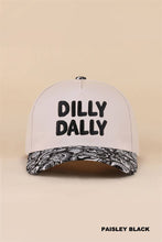 Load image into Gallery viewer, Dilly Dally Two Tone Snapback Hat
