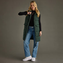 Load image into Gallery viewer, Dk. Green Long Vest
