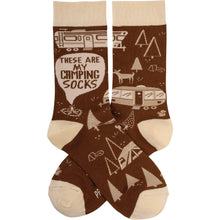 Load image into Gallery viewer, These Are My Camping Socks

