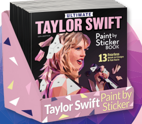 Taylor Swift Sticker Painting
