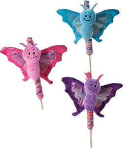 6" Lollyplush Butterfly Assortment w/ 14" Rainbow Lollipop