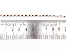 Load image into Gallery viewer, 60" Long Hand Knotted Beige Color Crystal Necklace - Simply Susan’s
