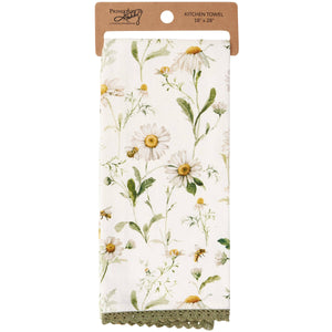 Daisy Lace Kitchen Towel