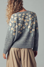 Load image into Gallery viewer, Maeve Floral Knit Sweater
