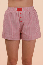 Load image into Gallery viewer, June Striped &amp; Checker Boxer Shorts - Simply Susan’s
