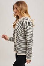 Load image into Gallery viewer, ALINA HENLEY SWEATER WITH HOODIE
