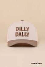 Load image into Gallery viewer, Dilly Dally Two Tone Snapback Hat
