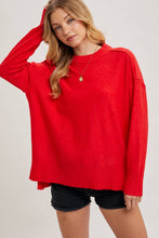Load image into Gallery viewer, GENEVIEVE CREW NECK KNIT SWEATER
