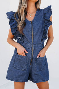 Natalia Belted Romper
