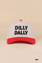Load image into Gallery viewer, Dilly Dally Two Tone Snapback Hat
