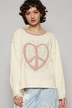 Load image into Gallery viewer, Ruby long sleeve thermal knit patch top
