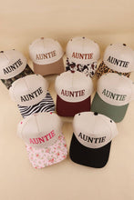 Load image into Gallery viewer, Auntie Two Tone Snapback Hat
