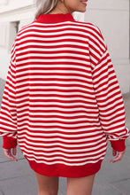 Load image into Gallery viewer, MERRY / JOLLY Mockneck Exposed Seam Sweatshirt | S-4X - Simply Susan’s
