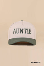 Load image into Gallery viewer, Auntie Two Tone Snapback Hat
