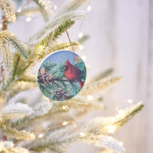 Load image into Gallery viewer, Woodland Cardinal Ornament
