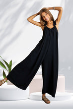 Load image into Gallery viewer, SADIE RUFFLE SHOULDER JUMPSUIT
