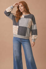 Load image into Gallery viewer, Diana Patchwork Pullover
