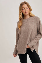 Load image into Gallery viewer, GENEVIEVE CREW NECK KNIT SWEATER
