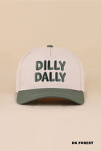 Load image into Gallery viewer, Dilly Dally Two Tone Snapback Hat

