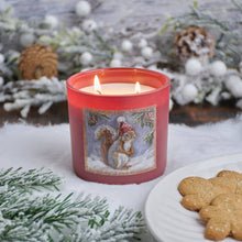 Load image into Gallery viewer, Winter Squirrel Candle

