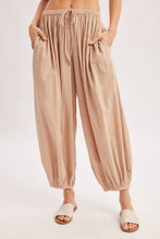 Load image into Gallery viewer, LAUREN  DRAWSTRING BALLOON PANTS
