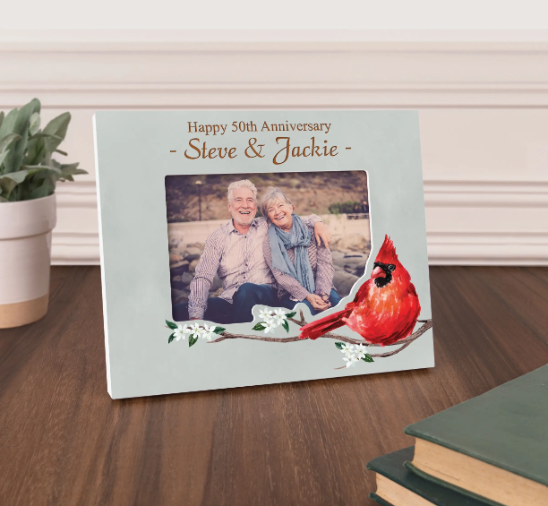 Cardinal Photo Frame