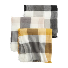 Load image into Gallery viewer, Square Plaid Scarf
