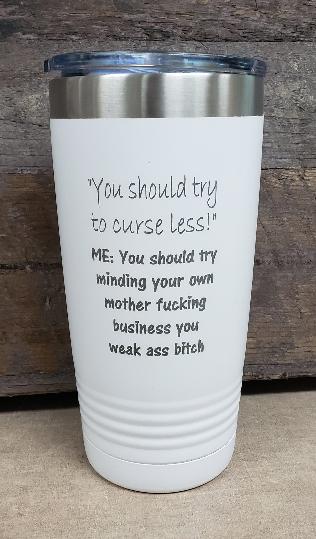 Curse Less Tumbler - Simply Susan’s