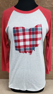 Super soft ohio baseball t-shirt. Show your Ohio pride while wearing this cute t-shirt 