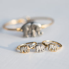 Load image into Gallery viewer, Two Tone Elephant Ring
