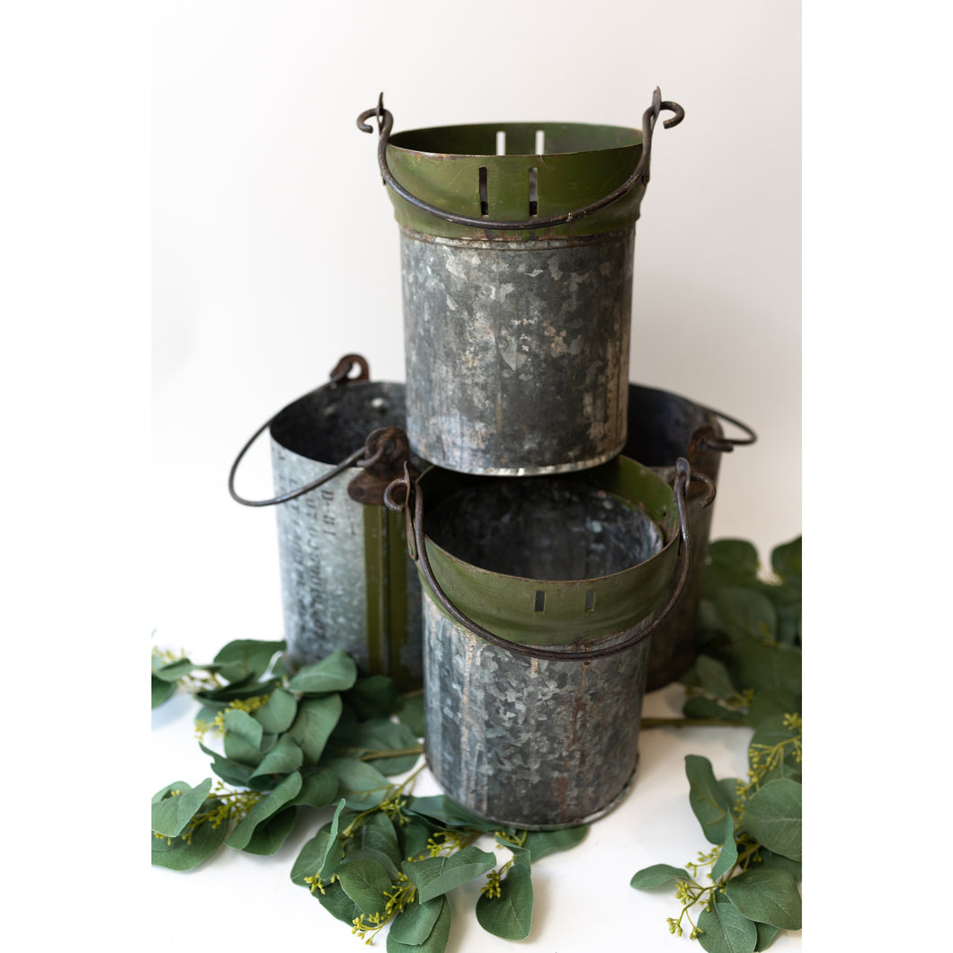 reclaimed ammunition bucket