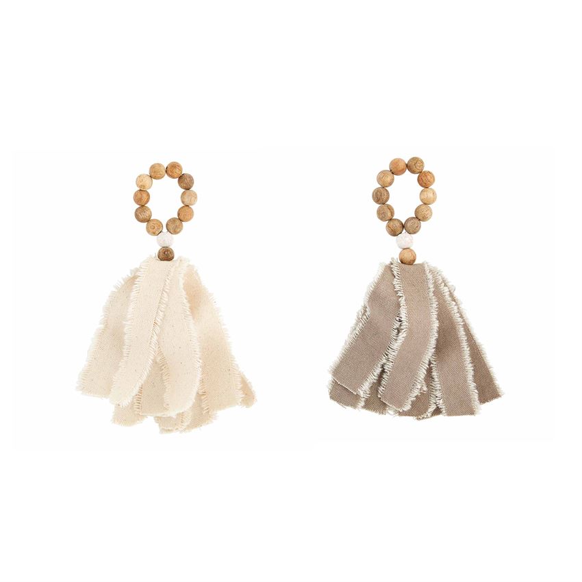 Beaded Fringe Napkin Rings
