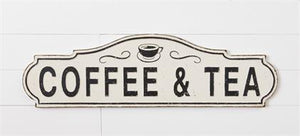 Sign - Coffee & Tea