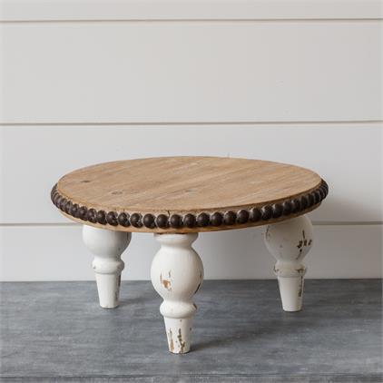 Round Riser With Beaded Edge