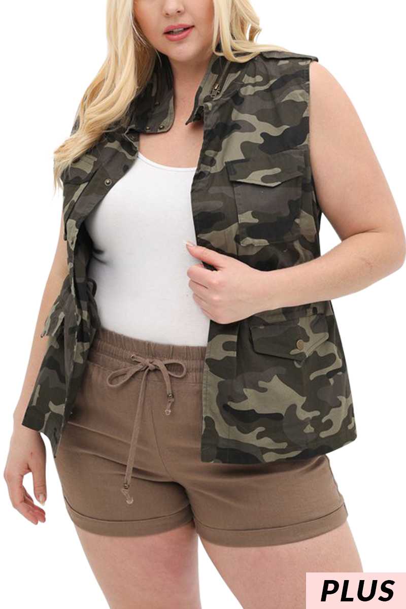 Martha Camo Vest Plus