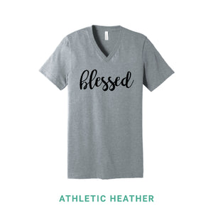 Blessed V Neck T-Shirt