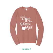 Load image into Gallery viewer, Coffee Like A Gilmore Girl Crewneck Sweatshirt
