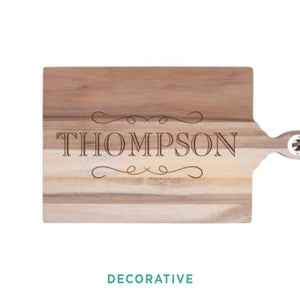 Personalized Cutting Board - Large