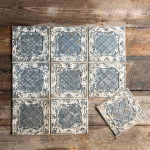 Antique White Tin Ceiling Tile