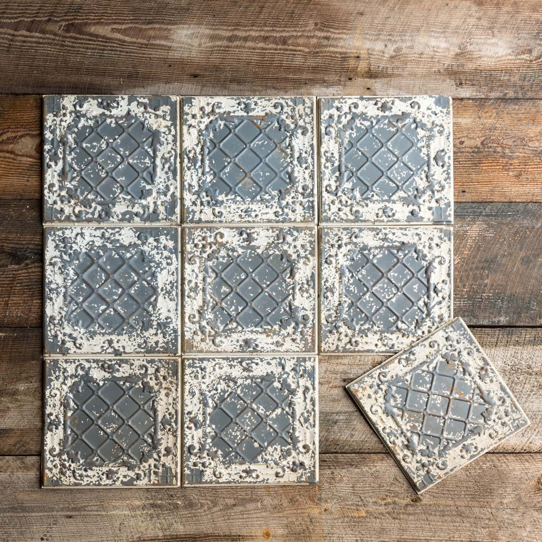 Antique White Tin Ceiling Tile