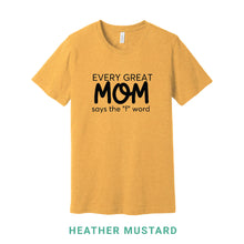Load image into Gallery viewer, Every Great Mom Crew Neck T-Shirt
